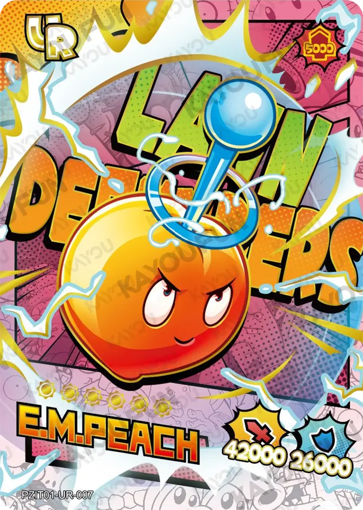 Kartu Kayou Plants vs. Zombies - E.M.Peach (UR)