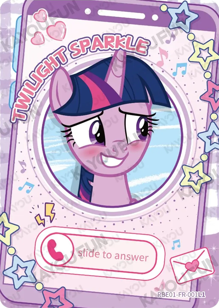Kartu Kayou My Little Pony - Twilight Sparkle (FR)