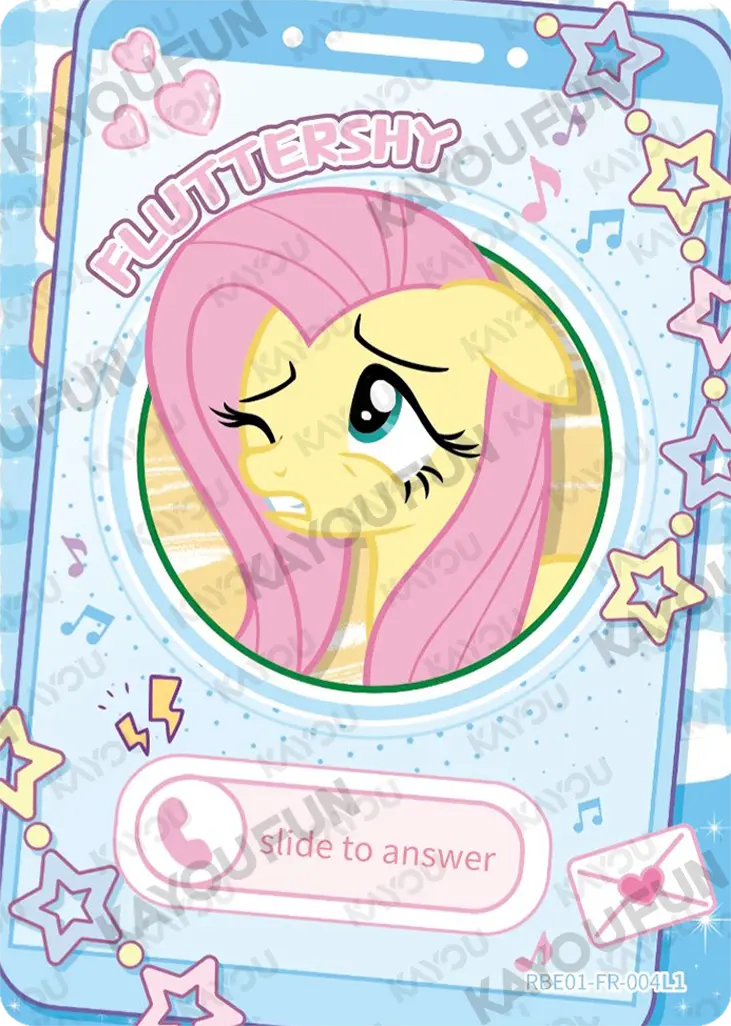 Kartu Kayou My Little Pony - Fluttershy (FR)