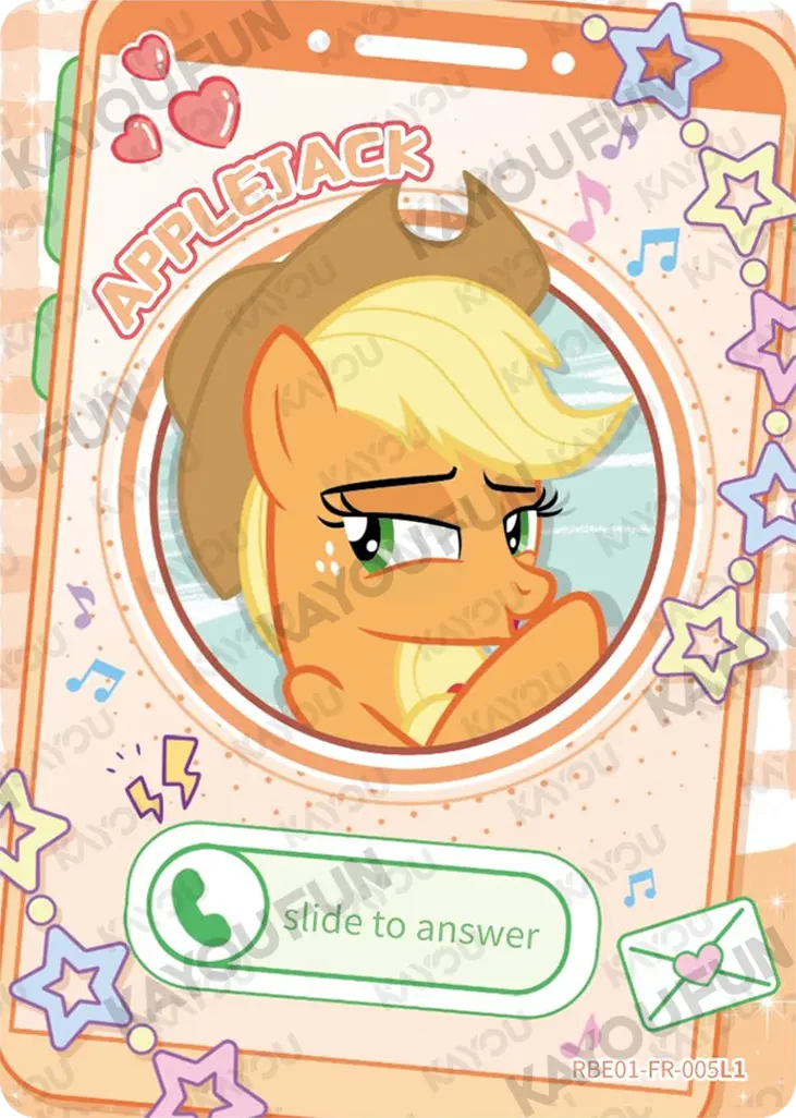 Kartu Kayou My Little Pony - Applejack (FR)