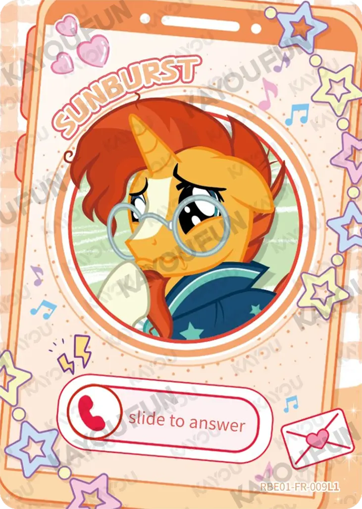 Kartu Kayou My Little Pony - Sunburst (FR)