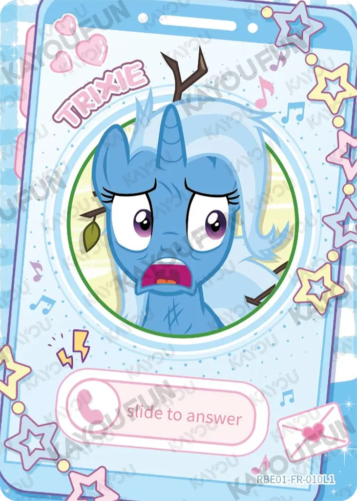 Kartu Kayou My Little Pony - Trixie (FR)