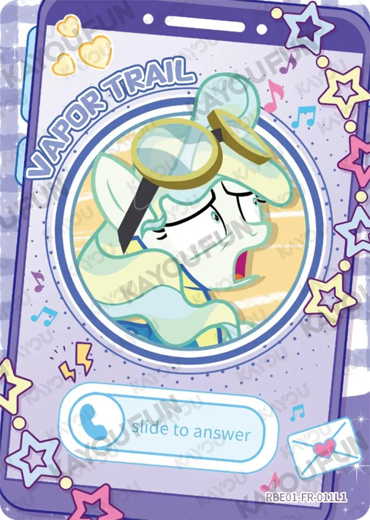 Kartu Kayou My Little Pony - Vapor Trail (FR)