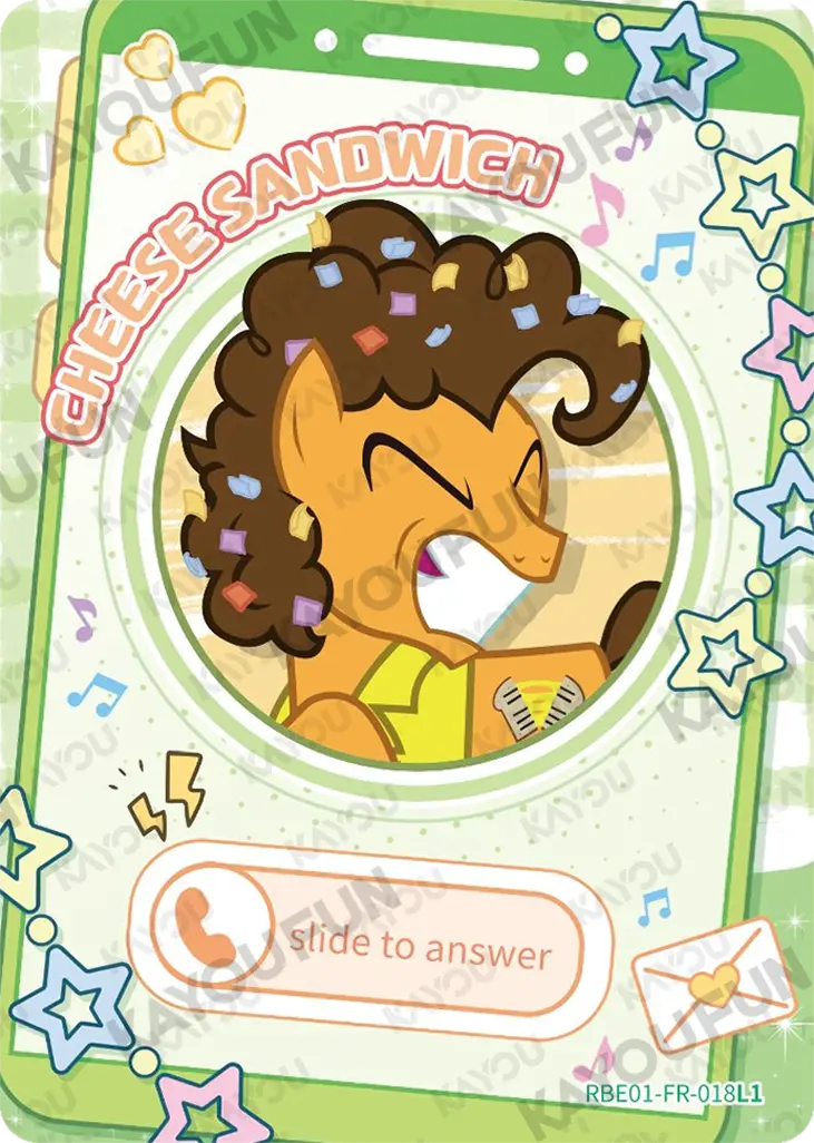 Kartu Kayou My Little Pony - Cheese Sandwich (FR)