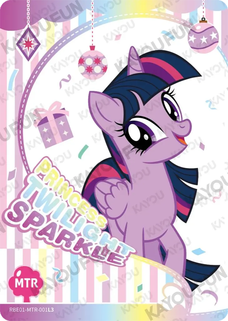 Kartu Kayou My Little Pony - Princess Twilight Sparkle (MTR)