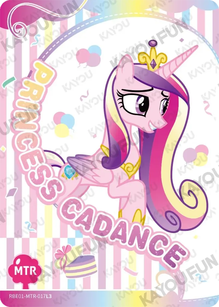 Kartu Kayou My Little Pony - Princess Cadance (MTR)