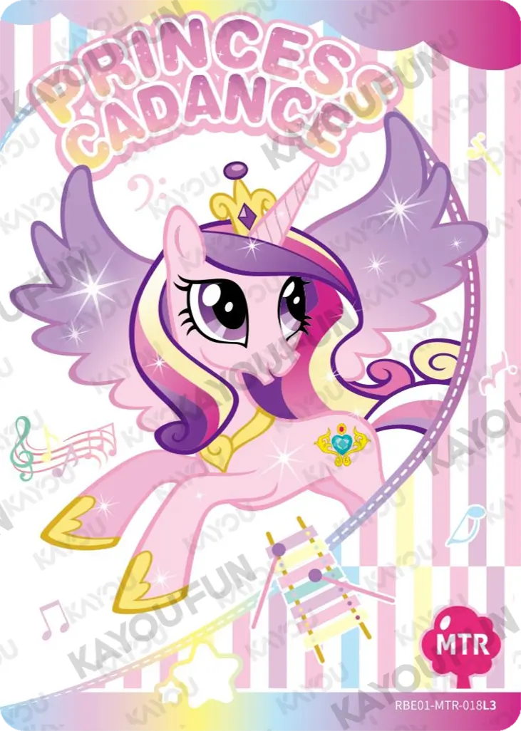 Kartu Kayou My Little Pony - Princess Cadance (MTR)