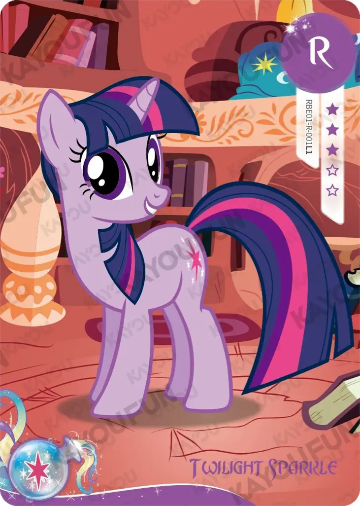 Kartu Kayou My Little Pony - Twilight Sparkle (R)