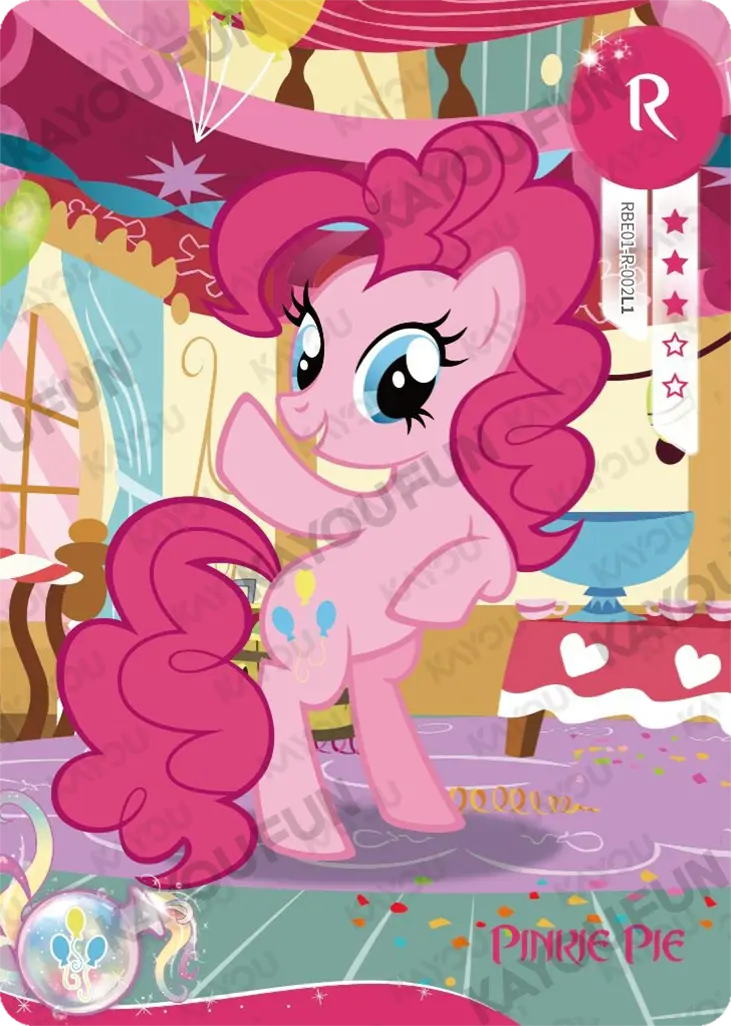 Kartu Kayou My Little Pony - Pinkie Pie (R)