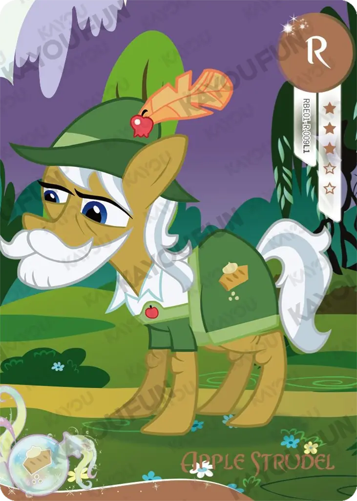 Kartu Kayou My Little Pony - Apple Strudel (R)