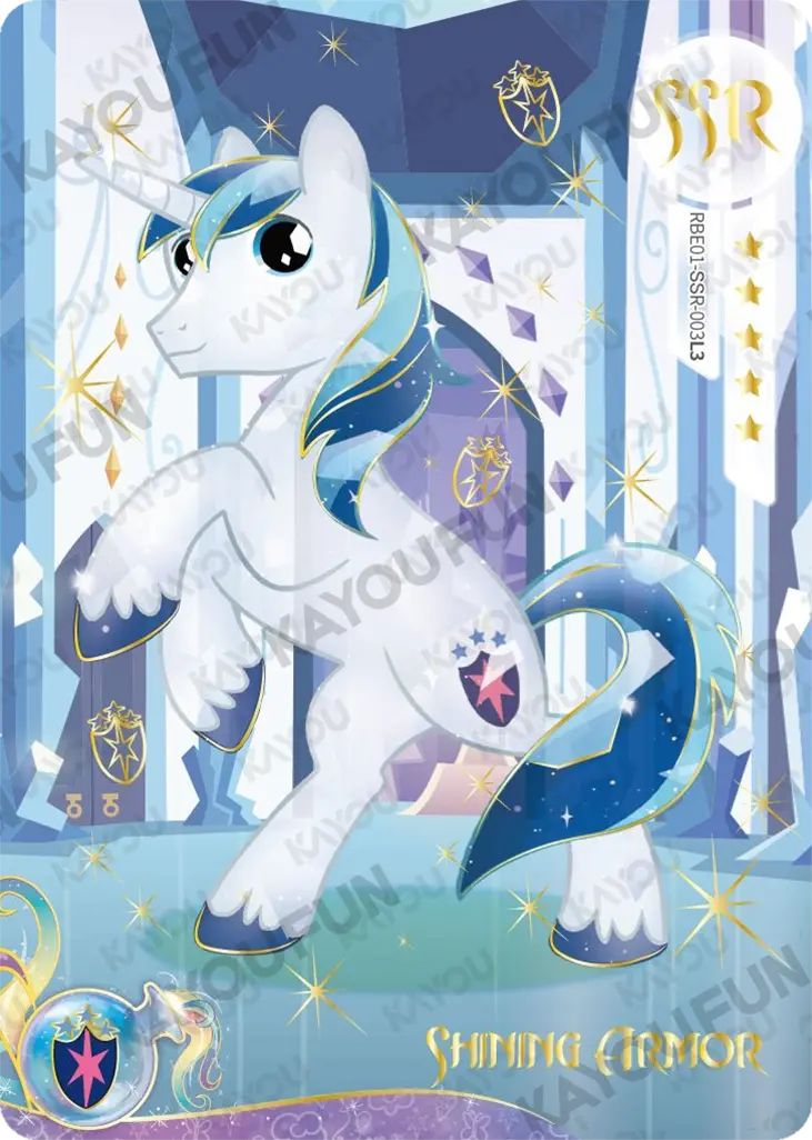 Kartu Kayou My Little Pony - Shining Armor (SSR)