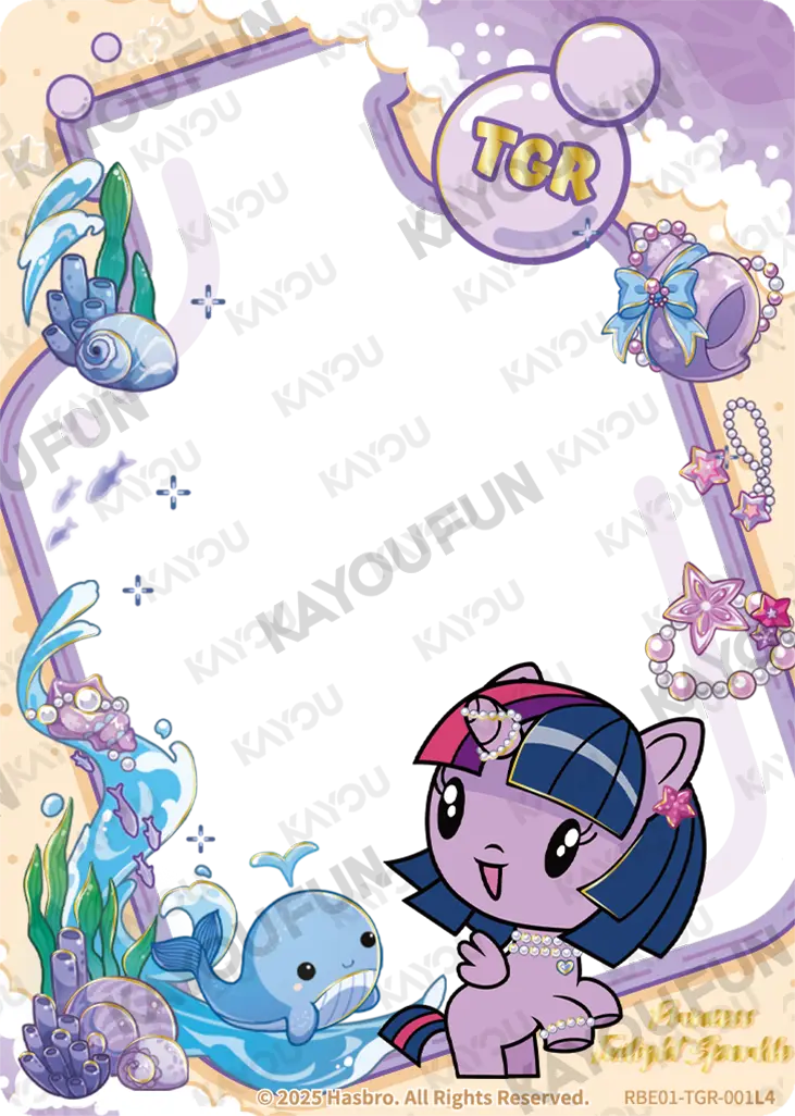 Kartu Kayou My Little Pony - Princess Twilight Sparkle (TGR)