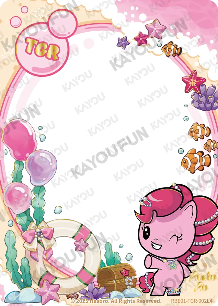 Kartu Kayou My Little Pony - Pinkie Pie (TGR)