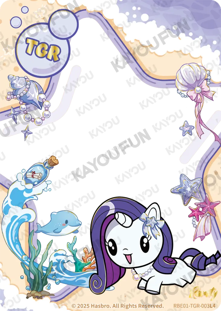 Kartu Kayou My Little Pony - Rarity (TGR)