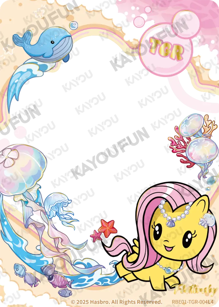 Kartu Kayou My Little Pony - Fluttershy (TGR)