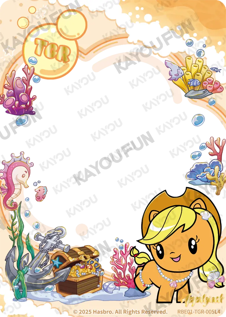 Kartu Kayou My Little Pony - Applejack (TGR)