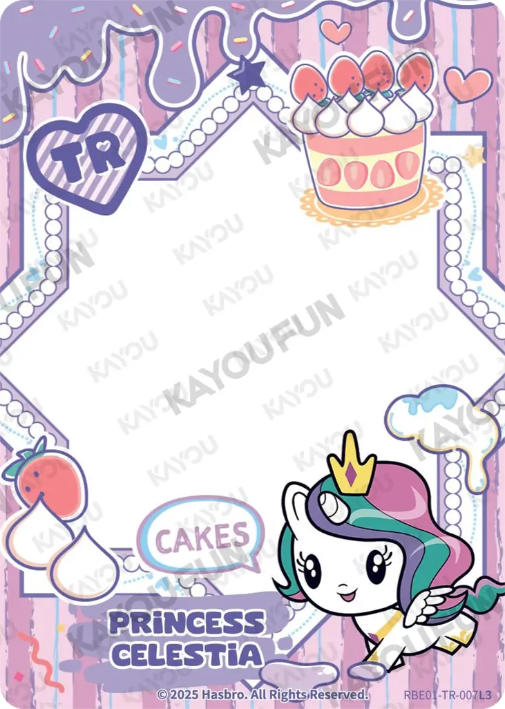 Kartu Kayou My Little Pony - Princess Celestia (TR)