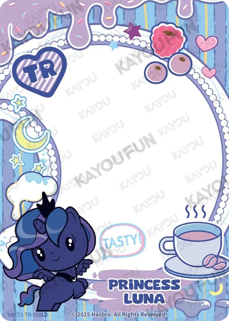 Kartu Kayou My Little Pony - Princess Luna (TR)