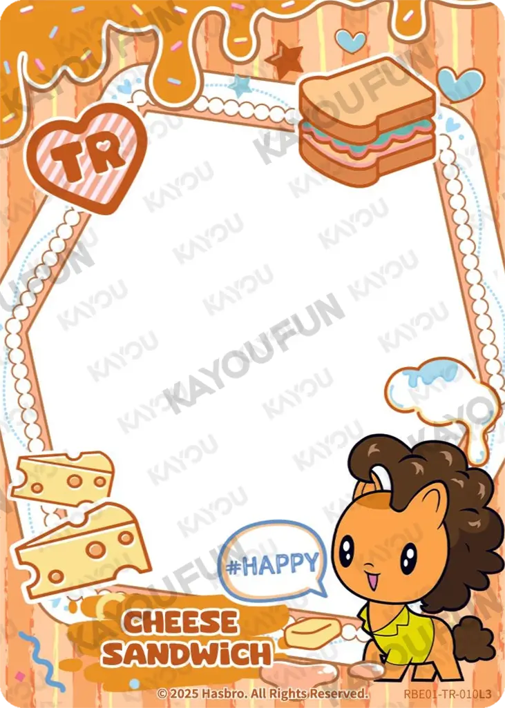 Kartu Kayou My Little Pony - Cheese Sandwich (TR)