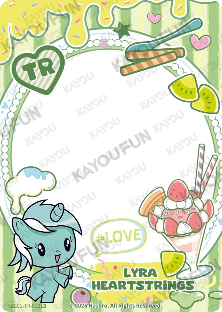 Kartu Kayou My Little Pony - Lyra Heartstrings (TR)