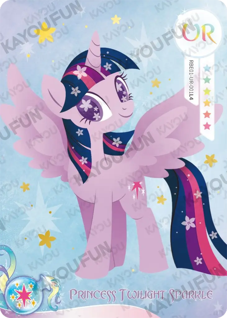 Kartu Kayou My Little Pony - Princess Twilight Sparkle (UR)