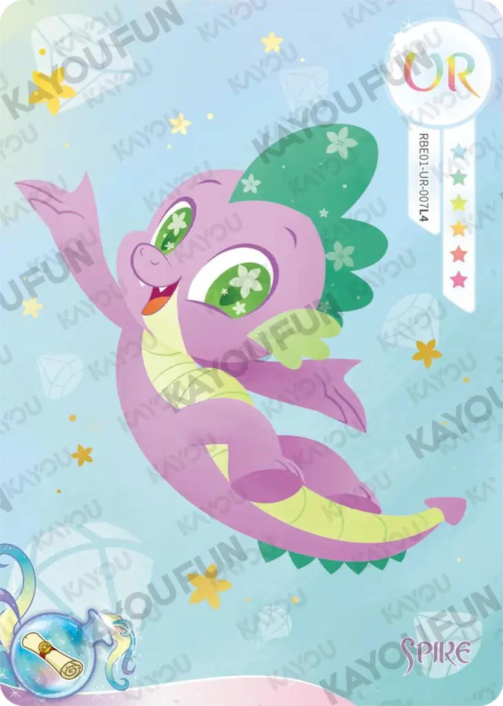Kartu Kayou My Little Pony - Spike (UR)