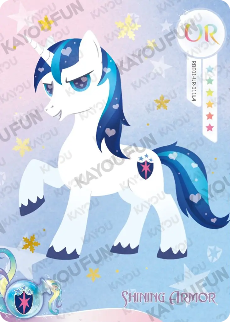 Kartu Kayou My Little Pony - Shining Armor (UR)