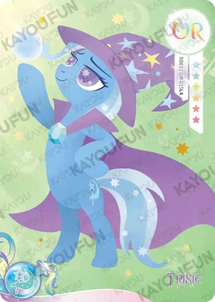 Kartu Kayou My Little Pony - Trixie (UR)