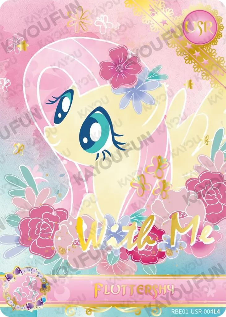 Kartu Kayou My Little Pony - Fluttershy (USR)