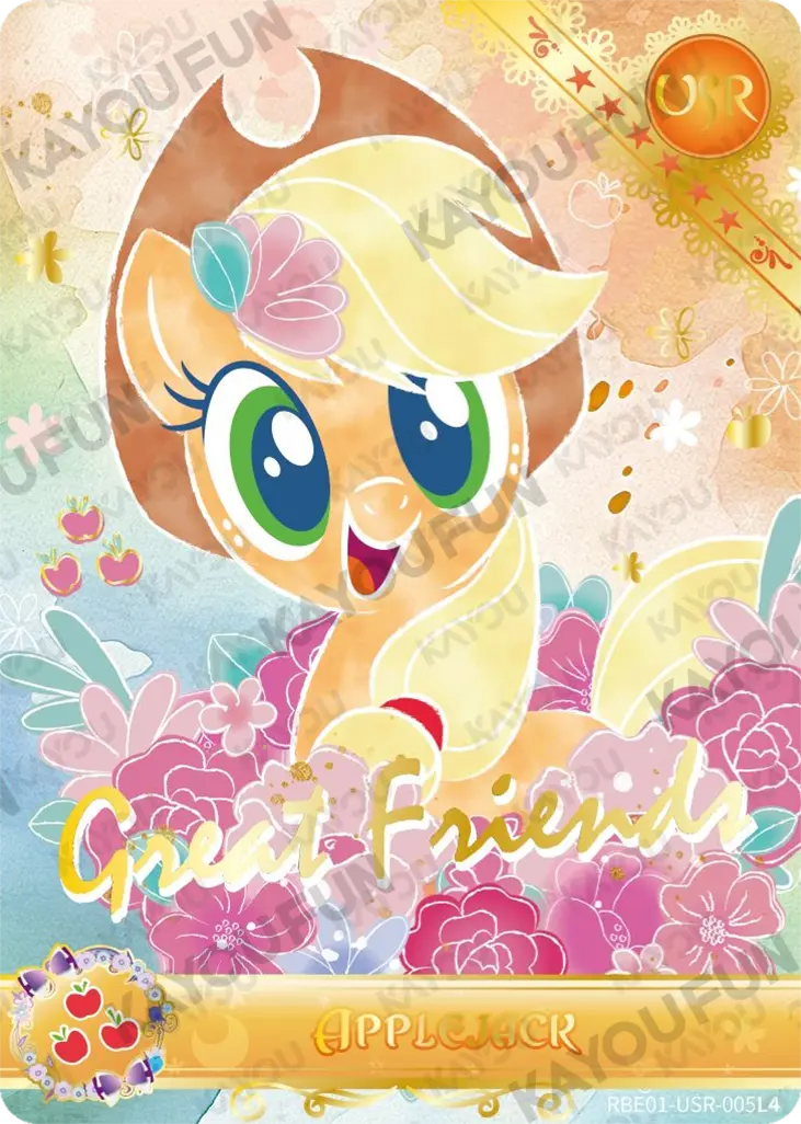 Kartu Kayou My Little Pony - Applejack (USR)