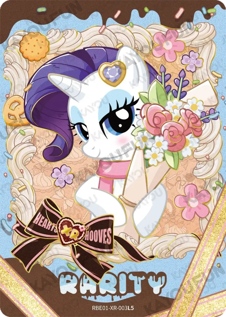 Kartu Kayou My Little Pony - Rarity (XR)