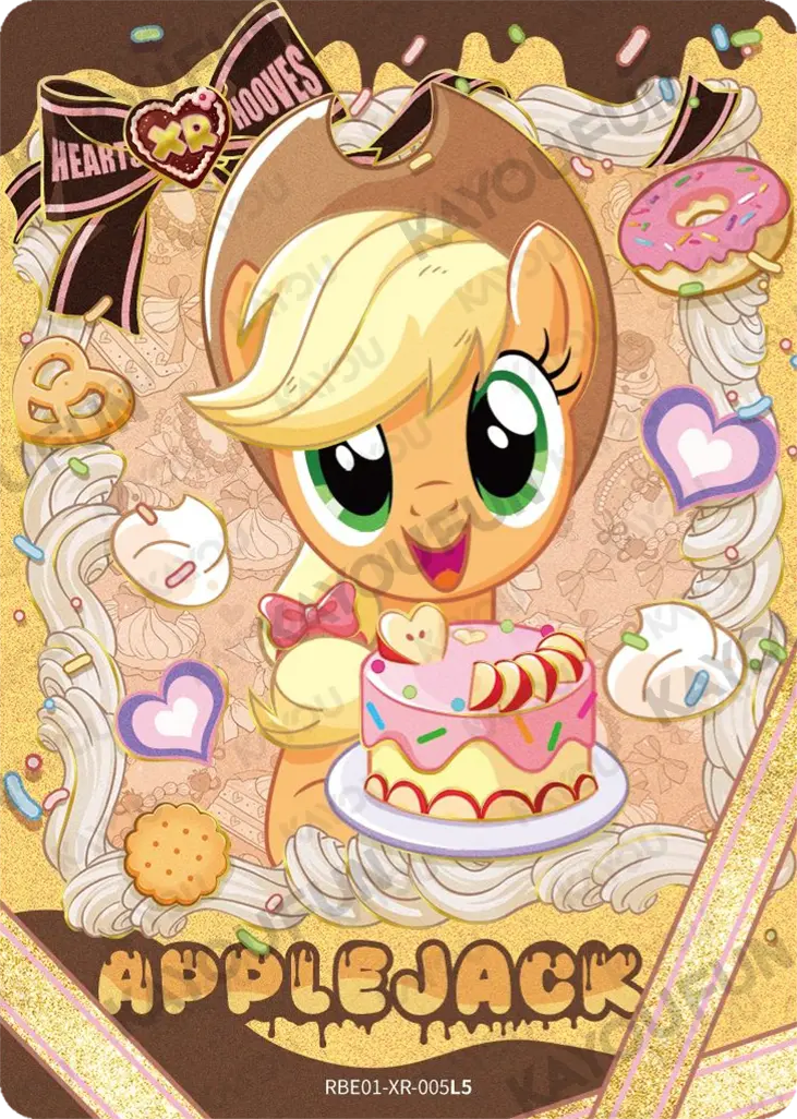 Kartu Kayou My Little Pony - Applejack (XR)