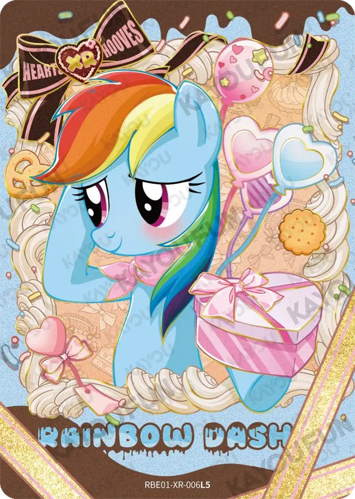 Kartu Kayou My Little Pony - Rainbow Dash (XR)