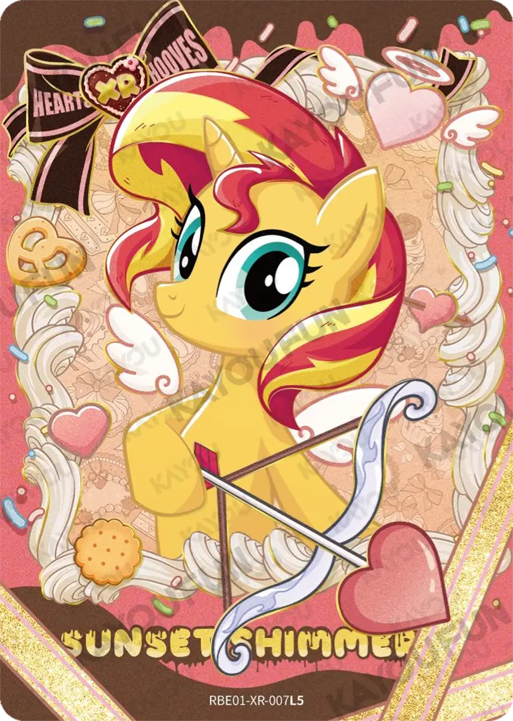 Kartu Kayou My Little Pony - Sunset Shimmer (XR)