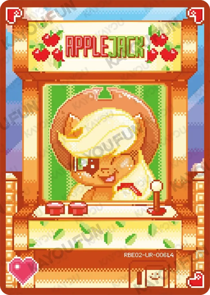 Kartu Kayou My Little Pony - Applejack (UR)