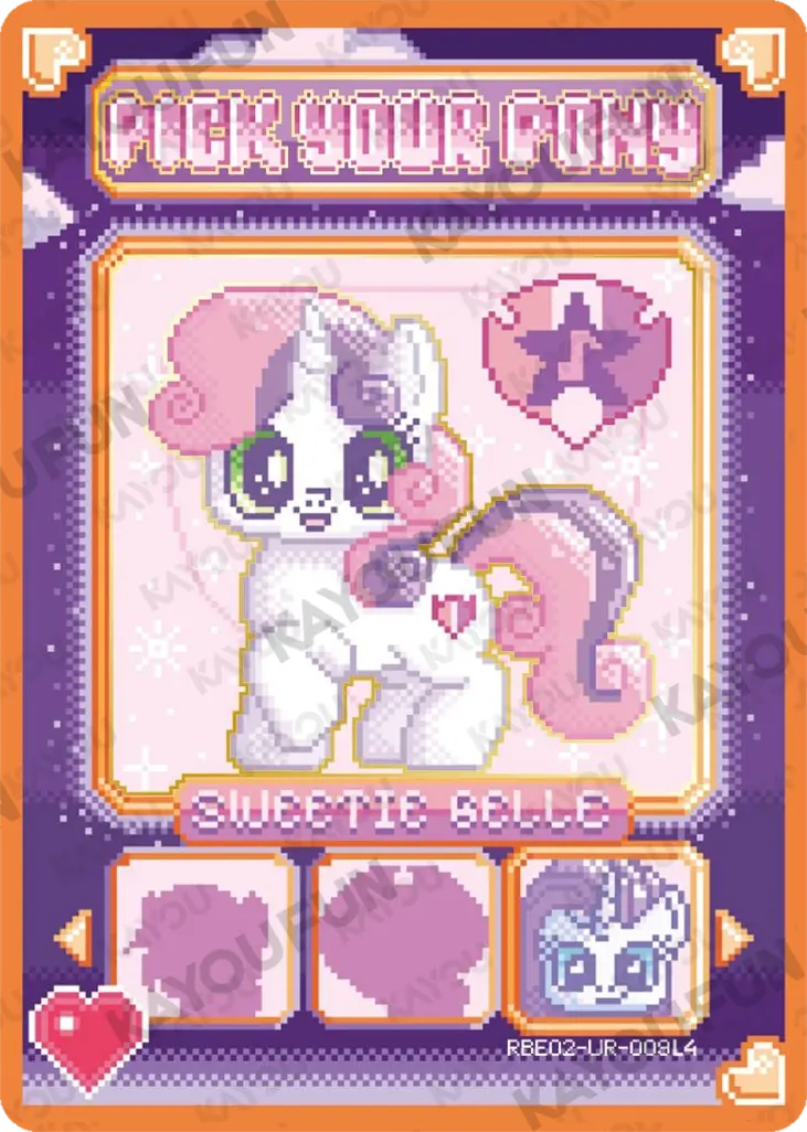 Kartu Kayou My Little Pony - Sweetie Belle (UR)