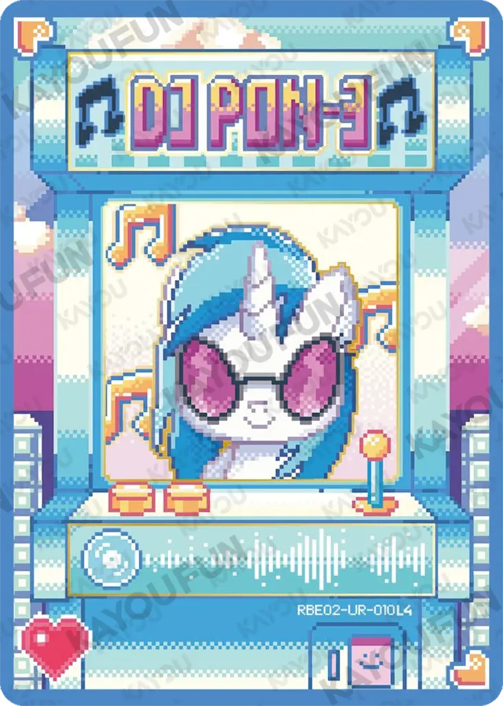 Kartu Kayou My Little Pony - DJ Pon-3 (UR)