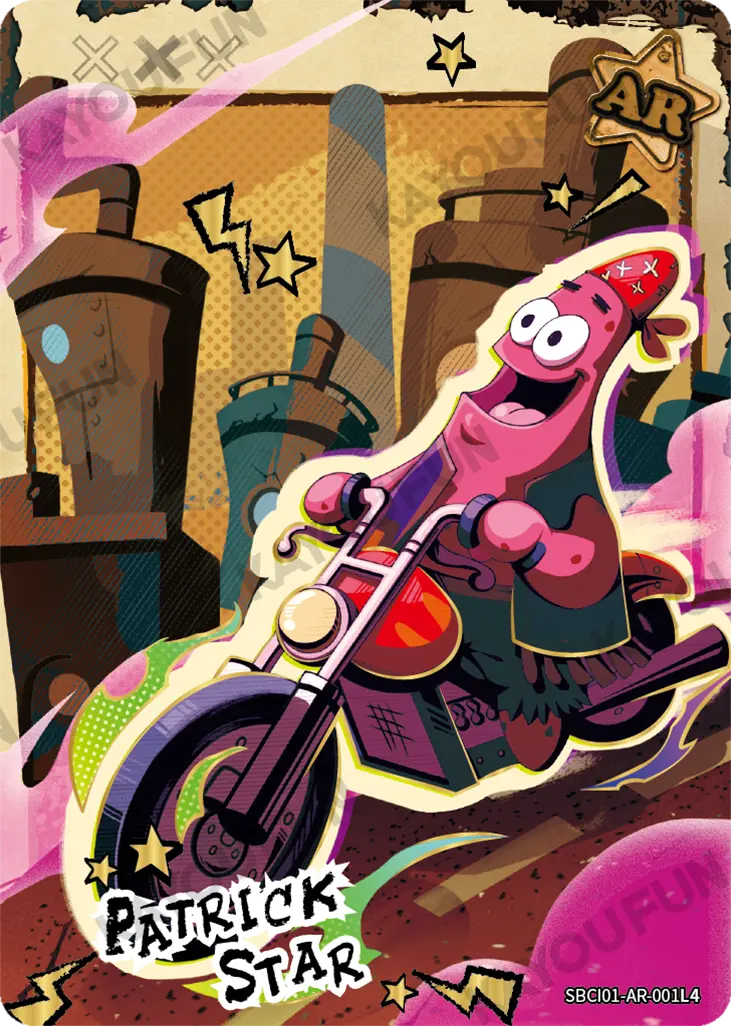 Kartu Kayou SpongeBob SquarePants - Patrick Star (AR)
