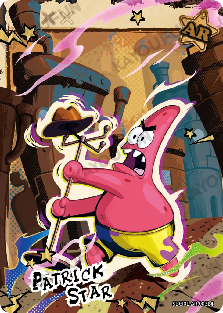 Kartu Kayou SpongeBob SquarePants - Patrick Star (AR)