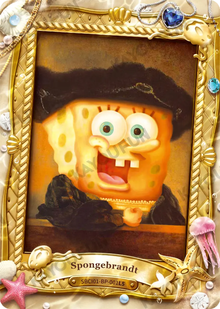 Kartu Kayou SpongeBob SquarePants - Spongebrandt (BP)