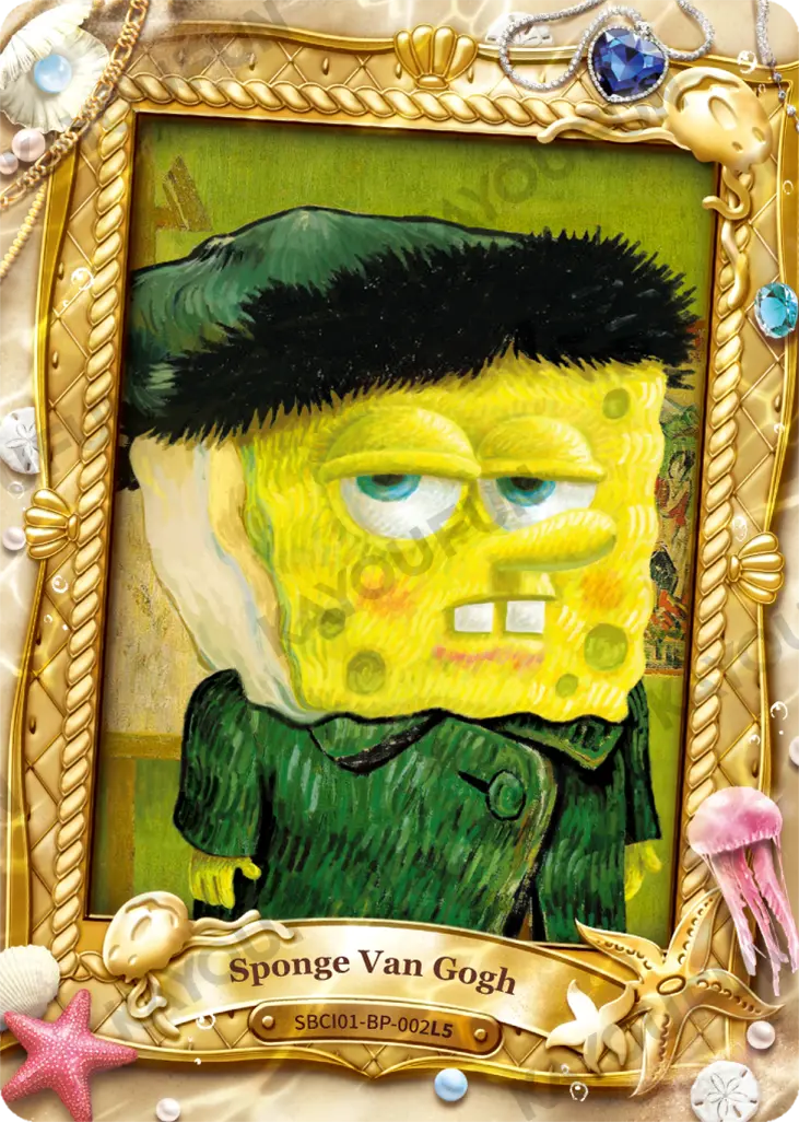 Kartu Kayou SpongeBob SquarePants - Sponge Van Gogh (BP)