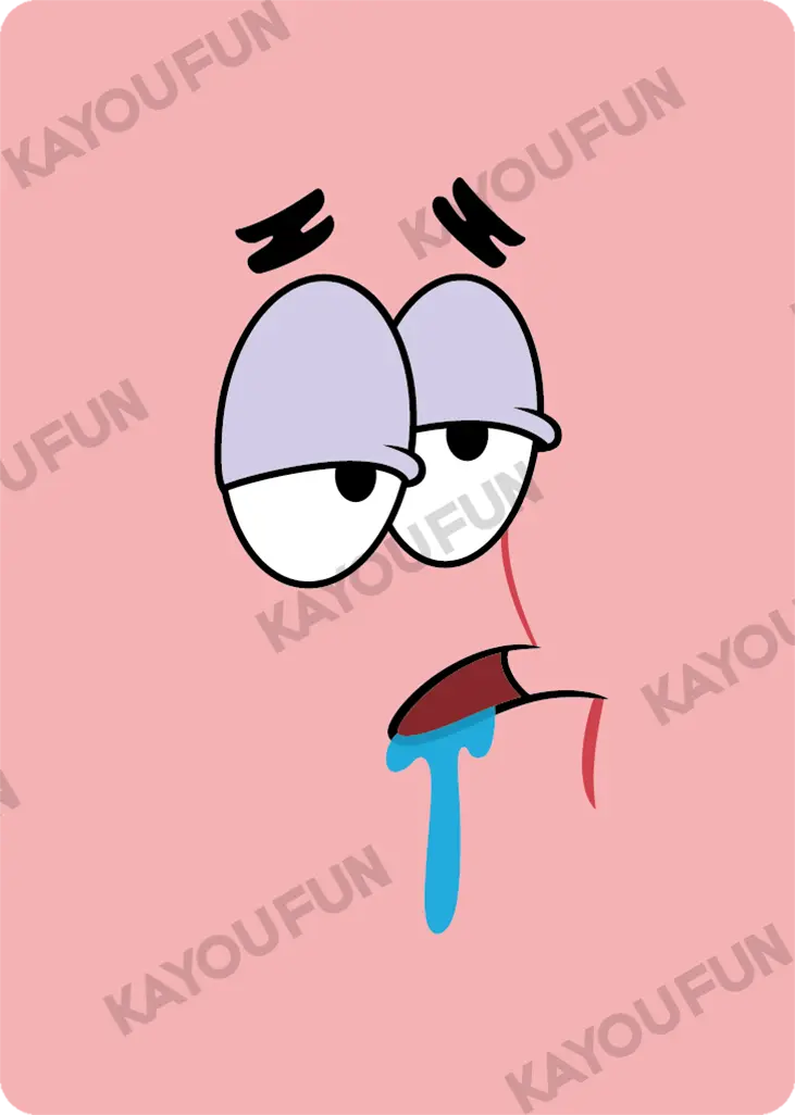 Kartu Kayou SpongeBob SquarePants - Patrick Star (FR)