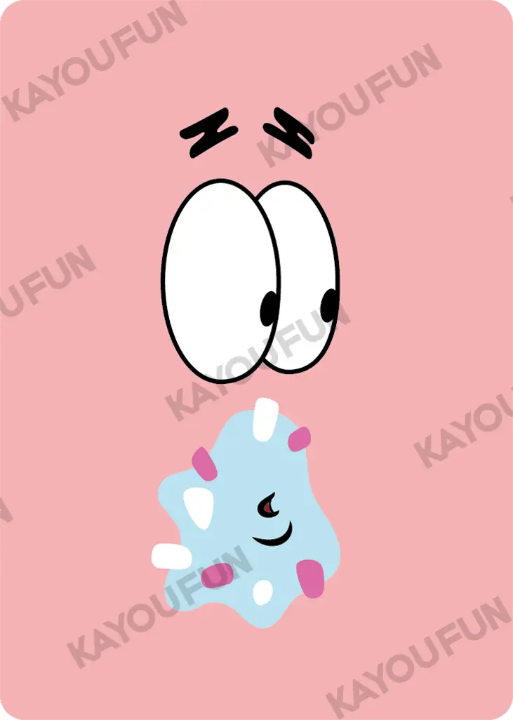 Kartu Kayou SpongeBob SquarePants - Patrick Star (FR)