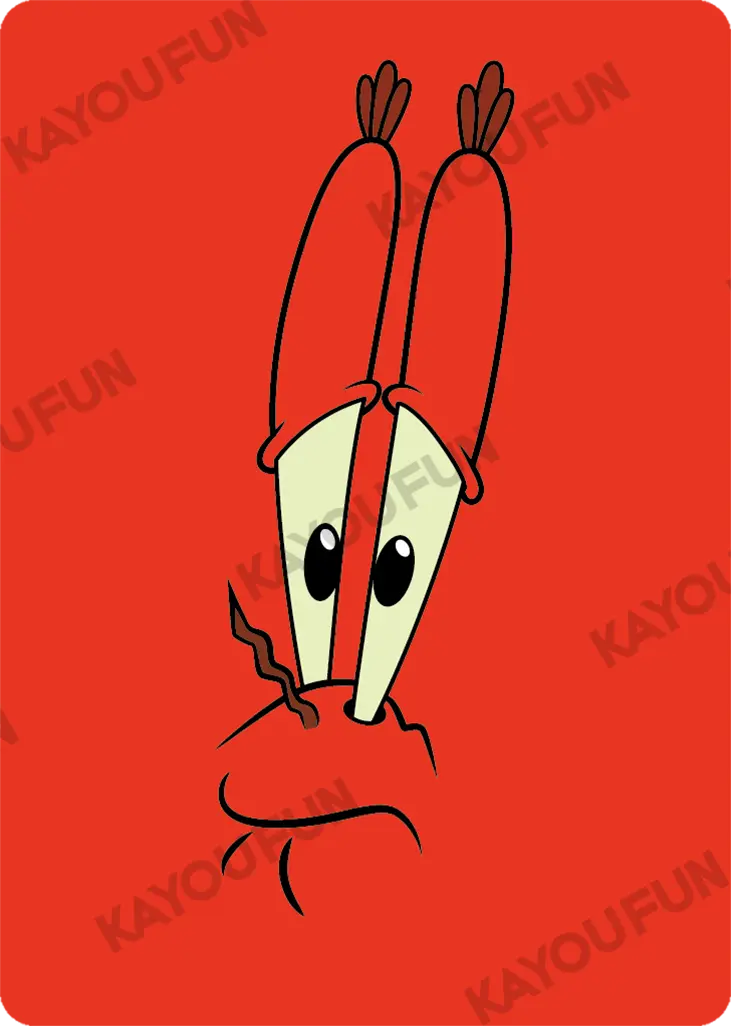 Kartu Kayou SpongeBob SquarePants - Mr. Krabs (FR)