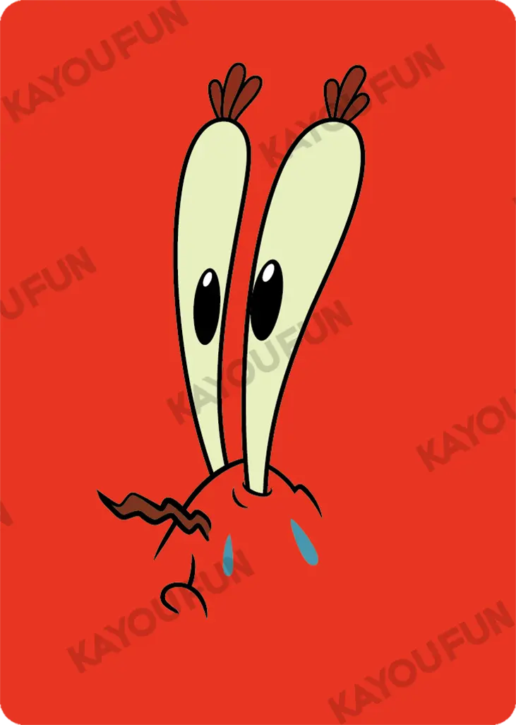 Kartu Kayou SpongeBob SquarePants - Mr. Krabs (FR)