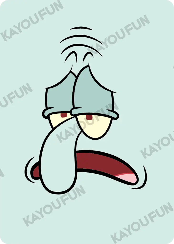 Kartu Kayou SpongeBob SquarePants - Squidward (FR)