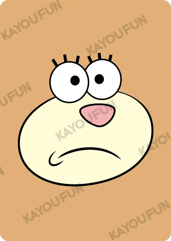 Kartu Kayou SpongeBob SquarePants - Sandy Cheeks (FR)