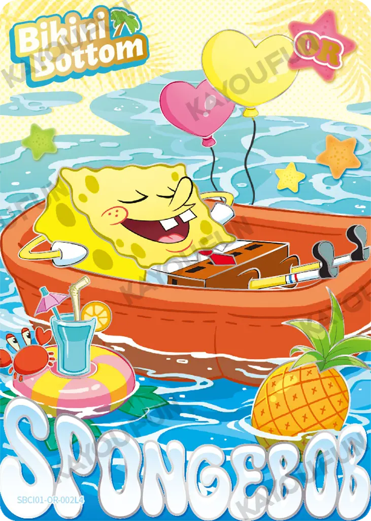 Kartu Kayou SpongeBob SquarePants - Spongebob (OR)