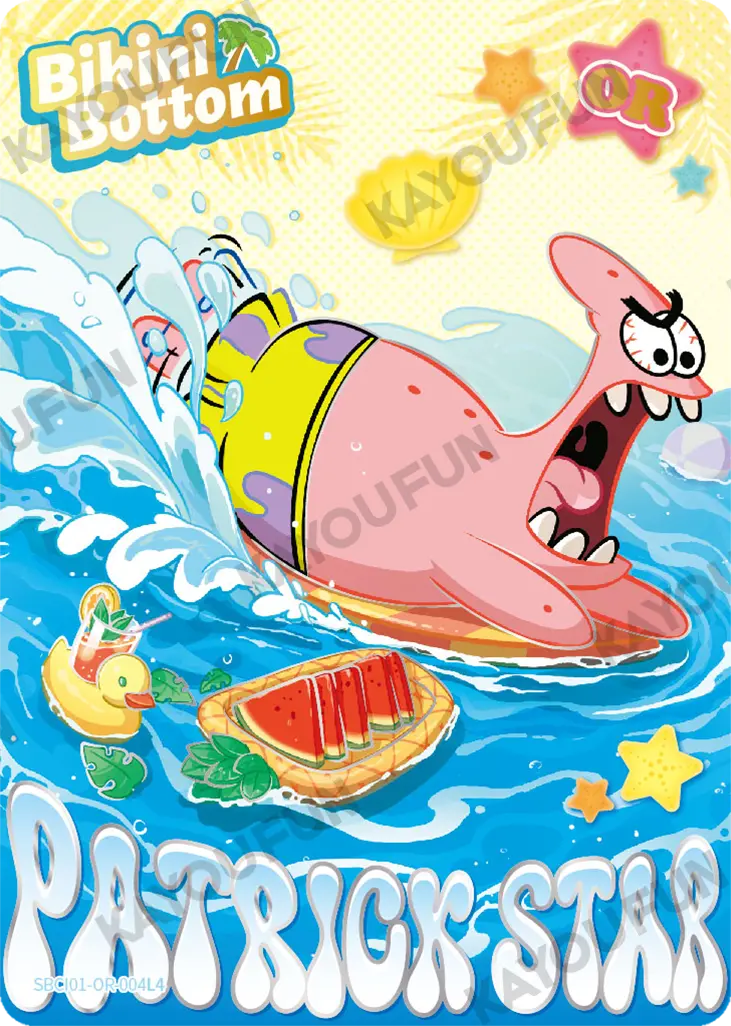 Kartu Kayou SpongeBob SquarePants - Patrick Star (OR)