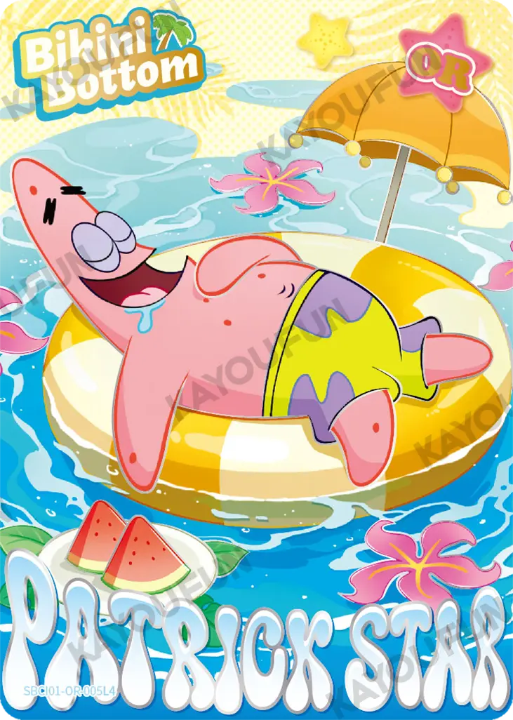 Kartu Kayou SpongeBob SquarePants - Patrick Star (OR)